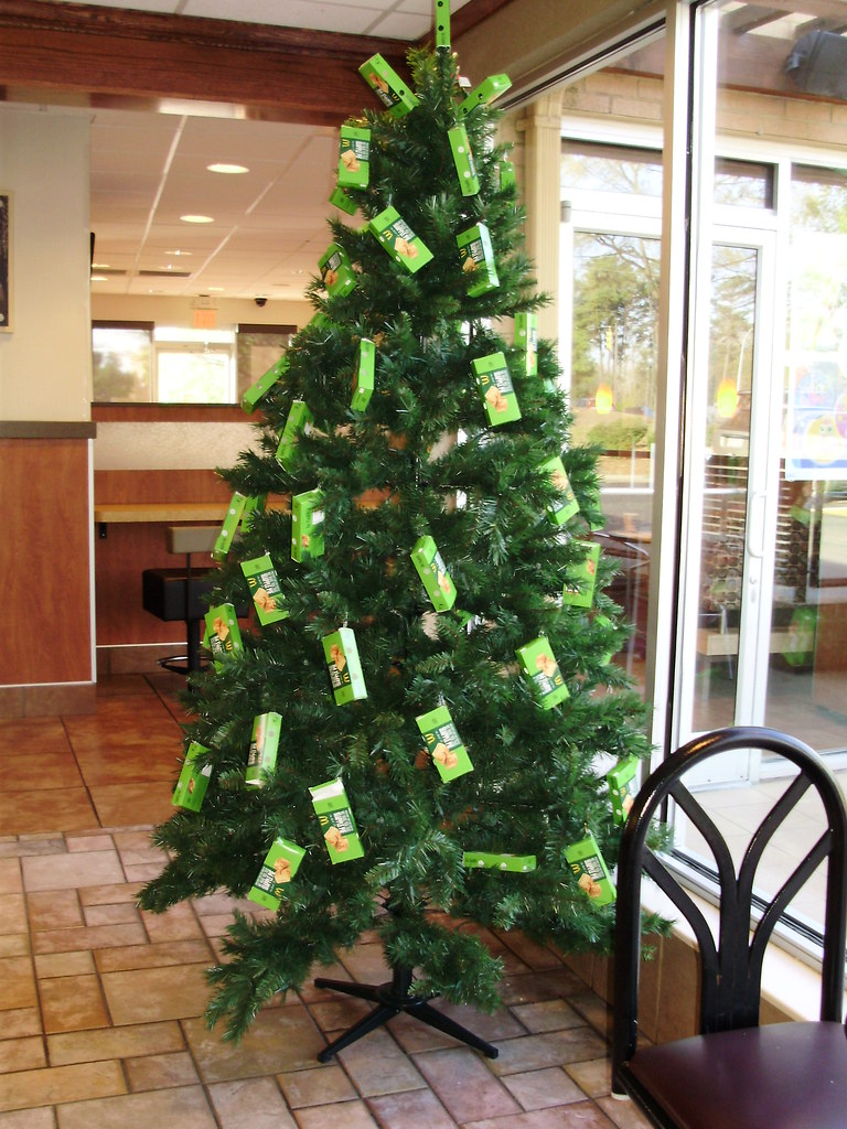 Christmas Trees Cary Nc McDonald's Christmas in April Christmas tree in a Cary, NC… Flickr