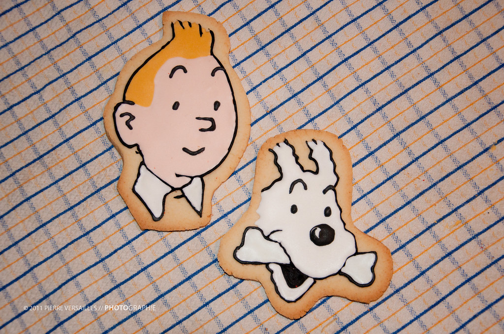 Biscuits Tintin, reporter du petit XXe et son fidel chien … Flickr