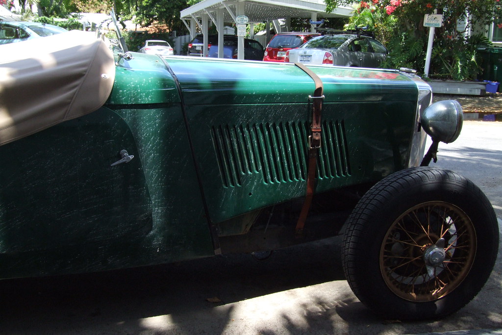 Classic MG Of all things to see in Key West, a classic 193… Flickr
