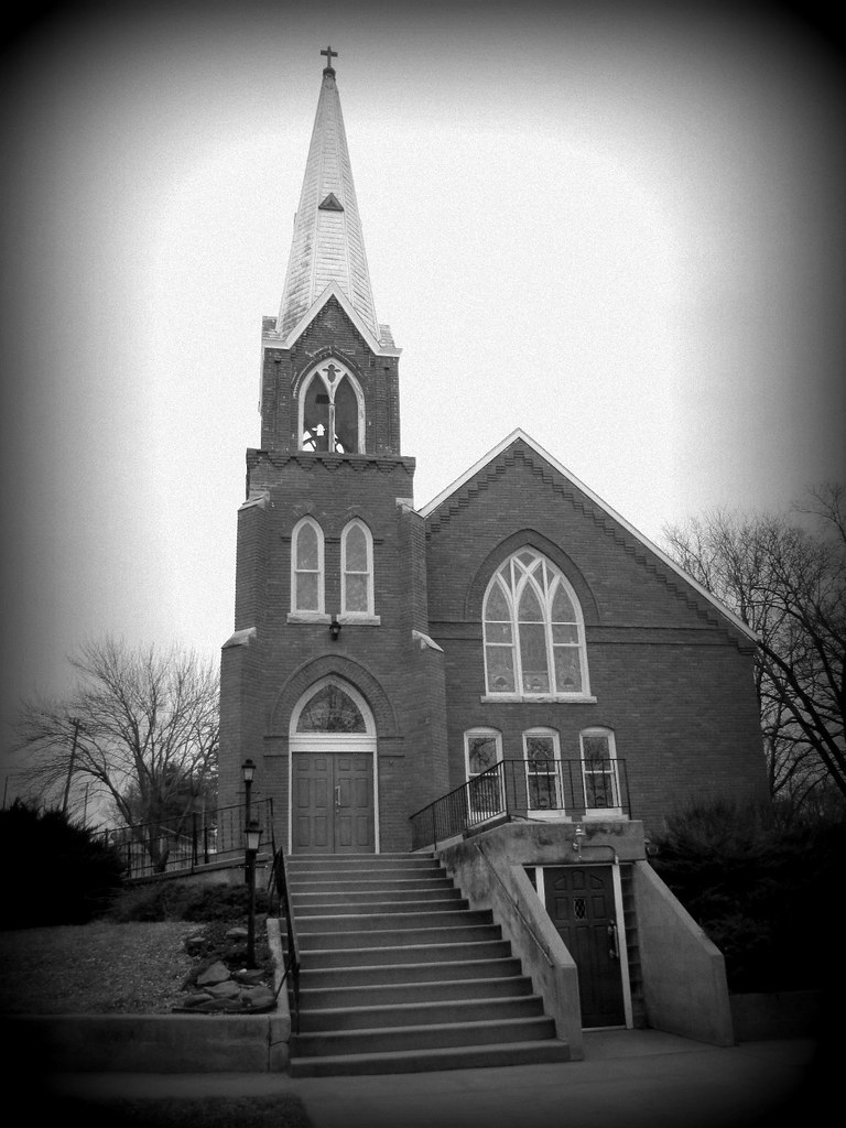 Church in Scandia Scandia, Kansas. jimsawthat Flickr
