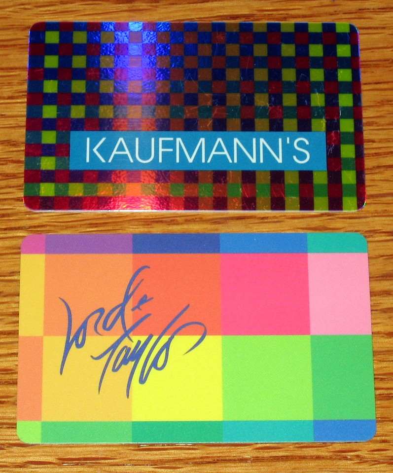 Kaufmann's Gift Card & Lord And Taylor Gift Card It turns … Flickr