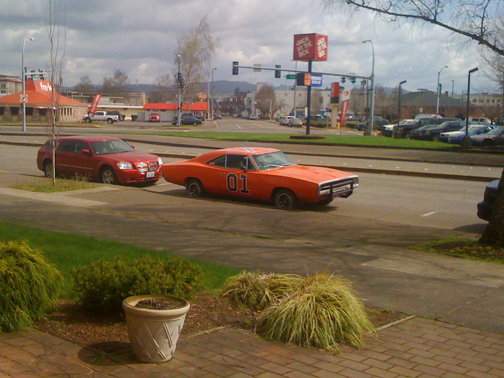 General Lee spotted at LCC! The "General Lee", wellknown … Flickr