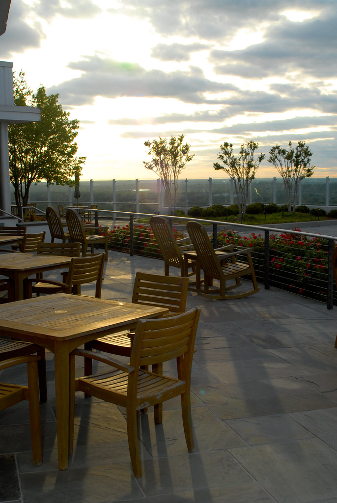 The patio at The Club Birmingham, AL Josh Self Flickr