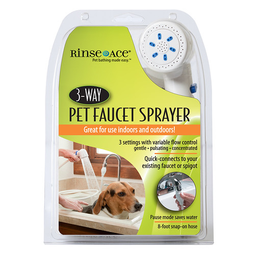 Rinse Ace® 3Way Pet Faucet Sprayer Flickr