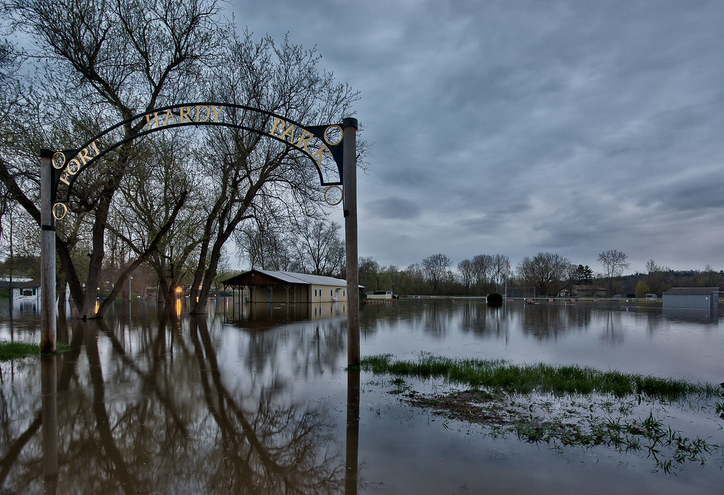 Fort Hardy Park, Schuylerville, NY Flooding Darren K Flickr