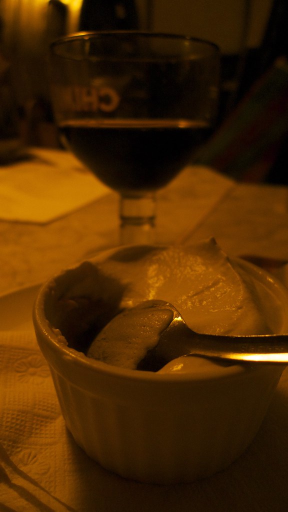 Salted Caramel Custard served with Goose Island Big John Flickr