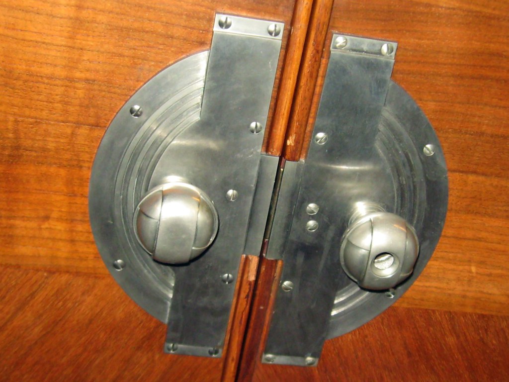Doorknobs in President's Office Flickr