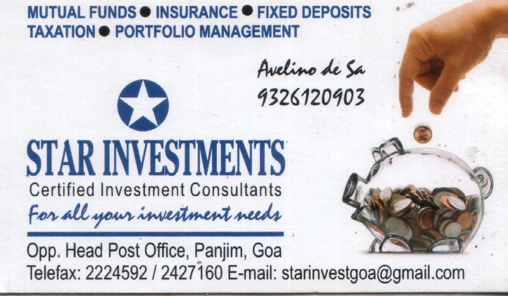 Star Investments vistingcardsgoa Flickr
