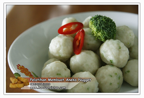 Hasil jadi dari Pelatihan Membuat Aneka Nugget (Otakotak