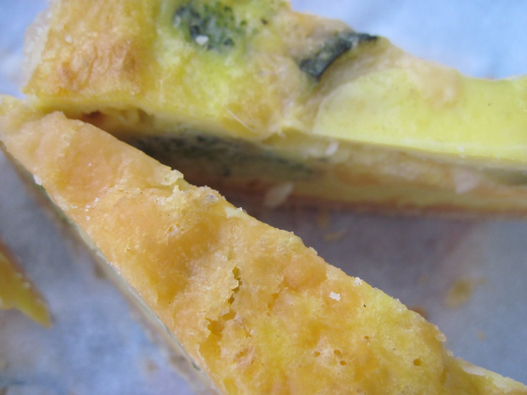 Quiche! Full menu zucchini and broccoli quiche, antipasto… Flickr