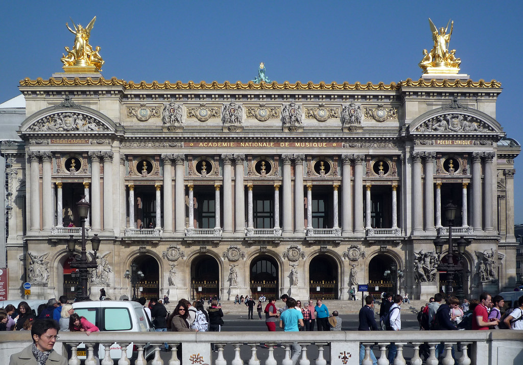 Garnier's Paris Opéra Façade Charles Garnier, Paris Opéra … Flickr