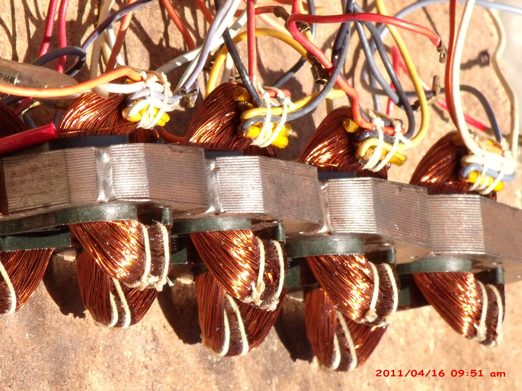 Stator / Field Coil 1 This is my father's project... He ma… Flickr