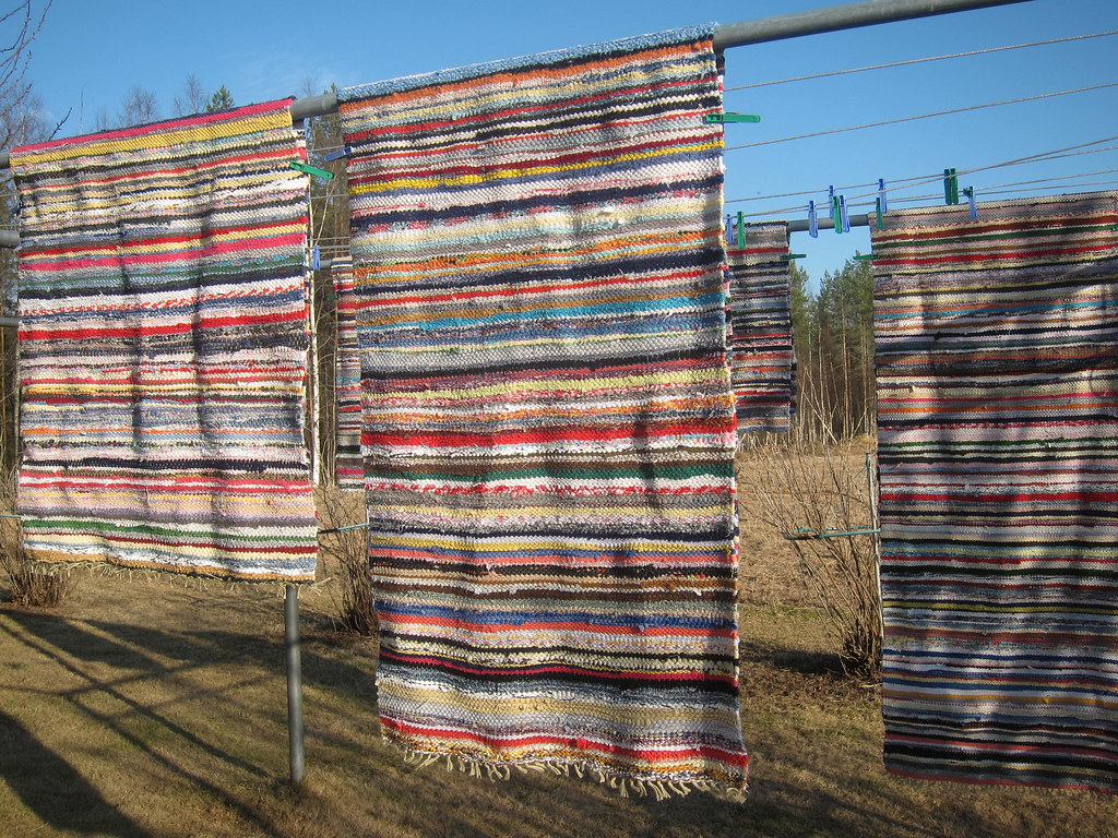 Traditional Finnish rugs Mrs. Mari Flickr