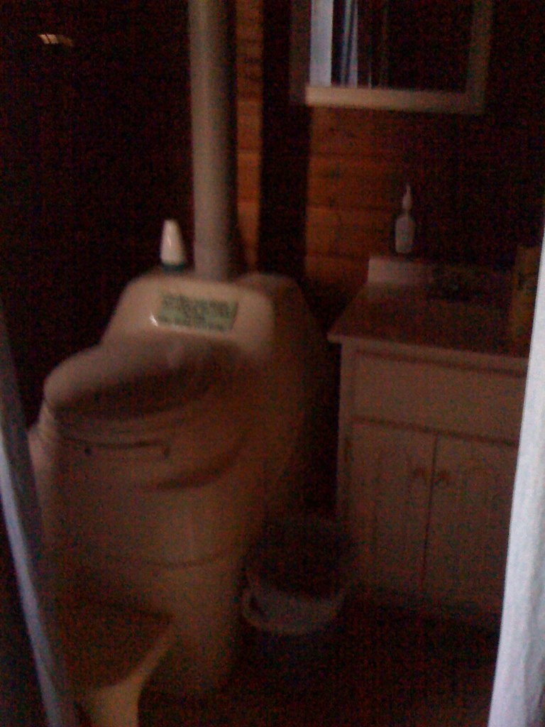 Beatty's Guest Ranch Cabin Indoor composting toilet! Flickr