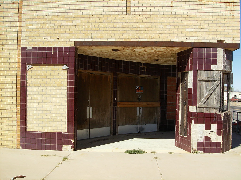 Rose Theater Morton Texas Entry way to The Rose Theater. Flickr