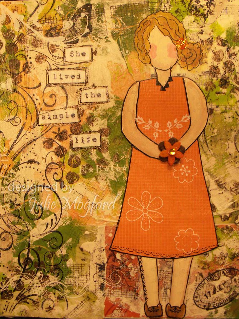 simplepleasures1 Second attempt for She Art canvas. I li… Flickr