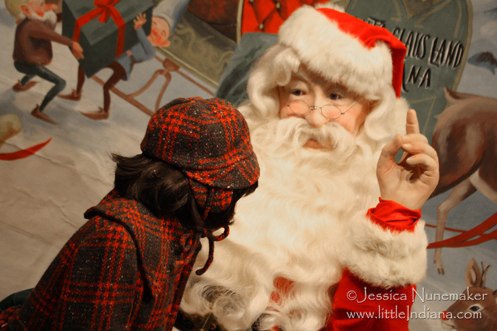 Santa Claus Museum in Santa Claus, Indiana Jim Yellig, the Original