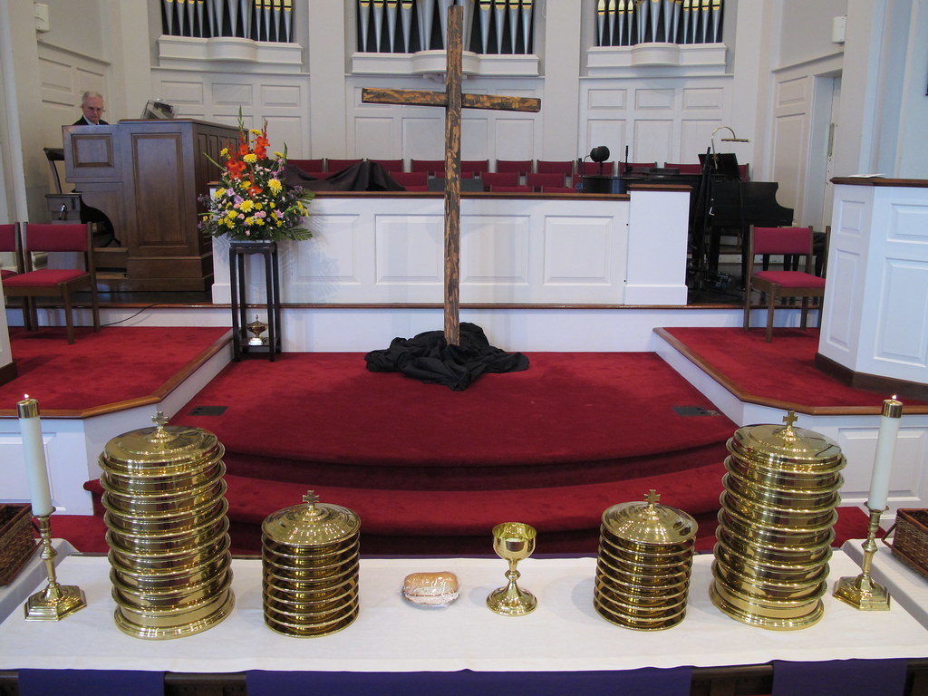 24227 Communion Table First Presbyterian Church April 3, 2… Flickr