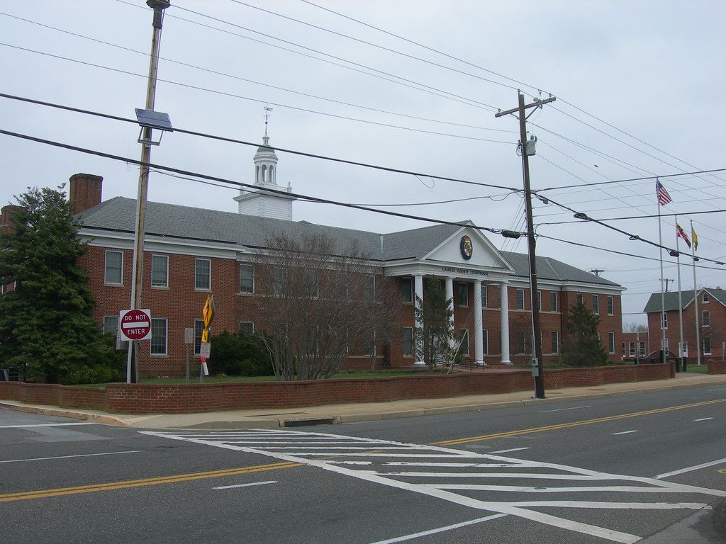 Charles County Courthouse La Plata, Maryland Constructed i… Flickr