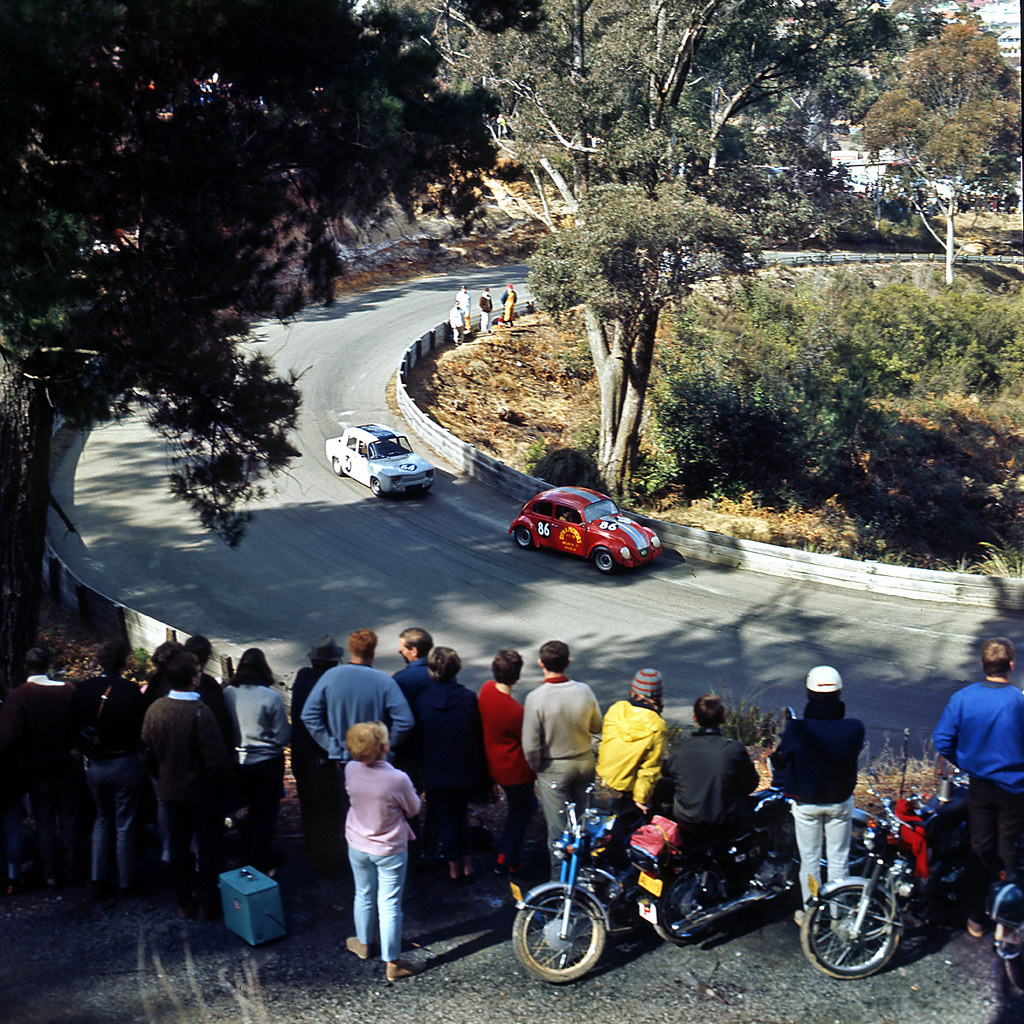 Catalina Park Racing Circuit, Katoomba Notes A Renault 8 … Flickr