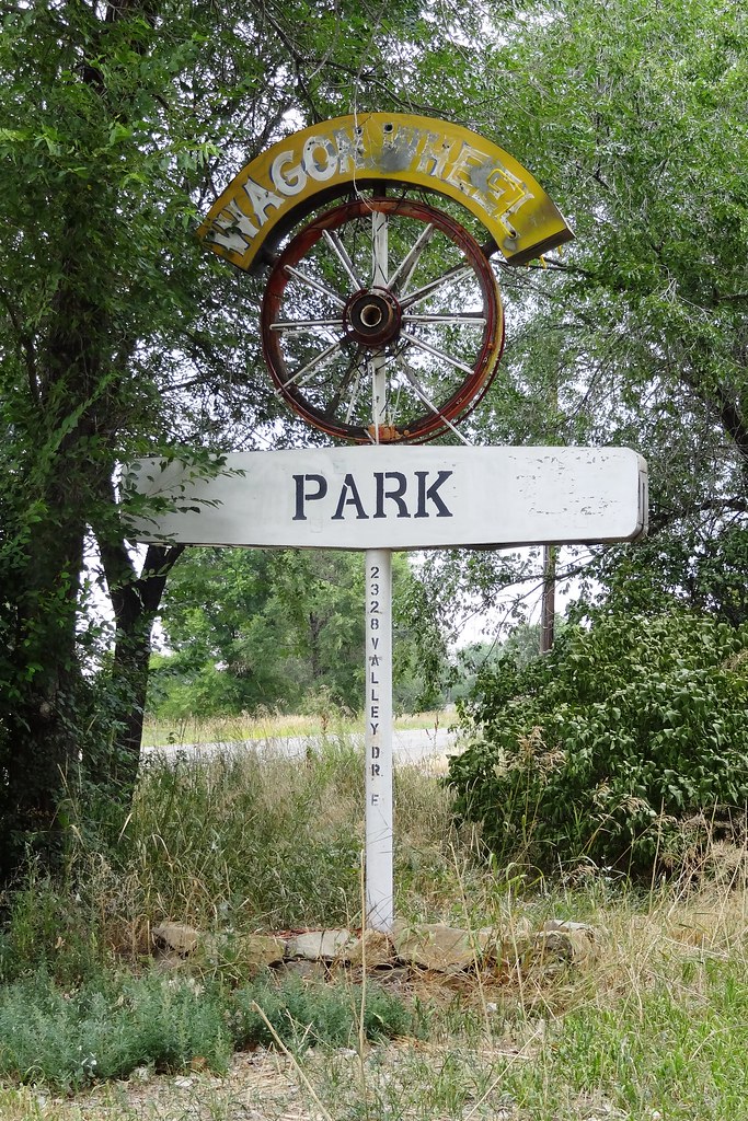 Wagon Wheel Park Sign, Miles City Wagon Wheel Park, 2328 V… Flickr