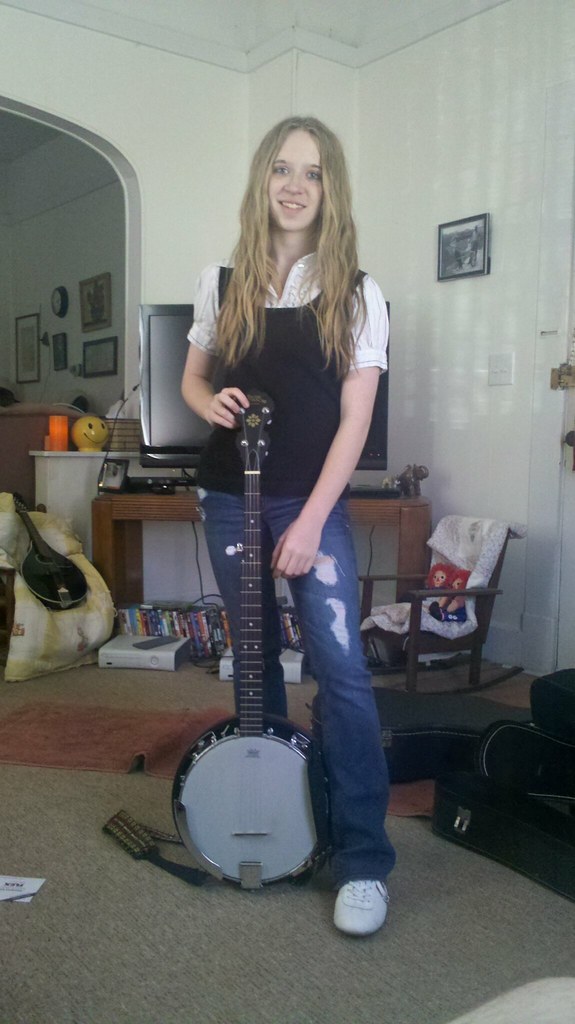 cait bean blossom banjo The second banjo I ever owned Flickr