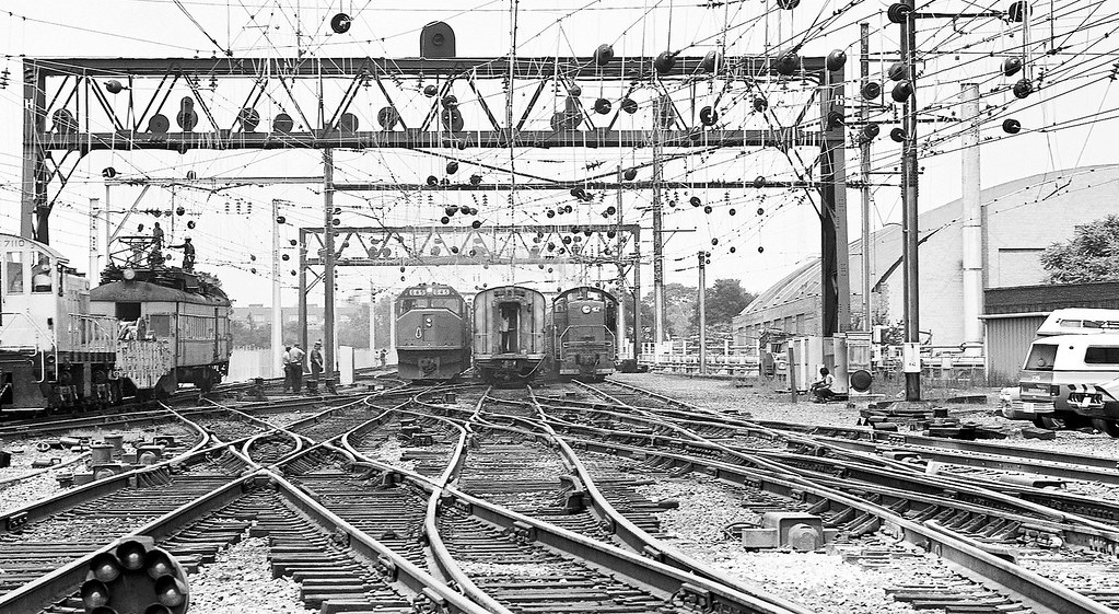 Washington Union Station's North end entrance tracks, a bu… Flickr