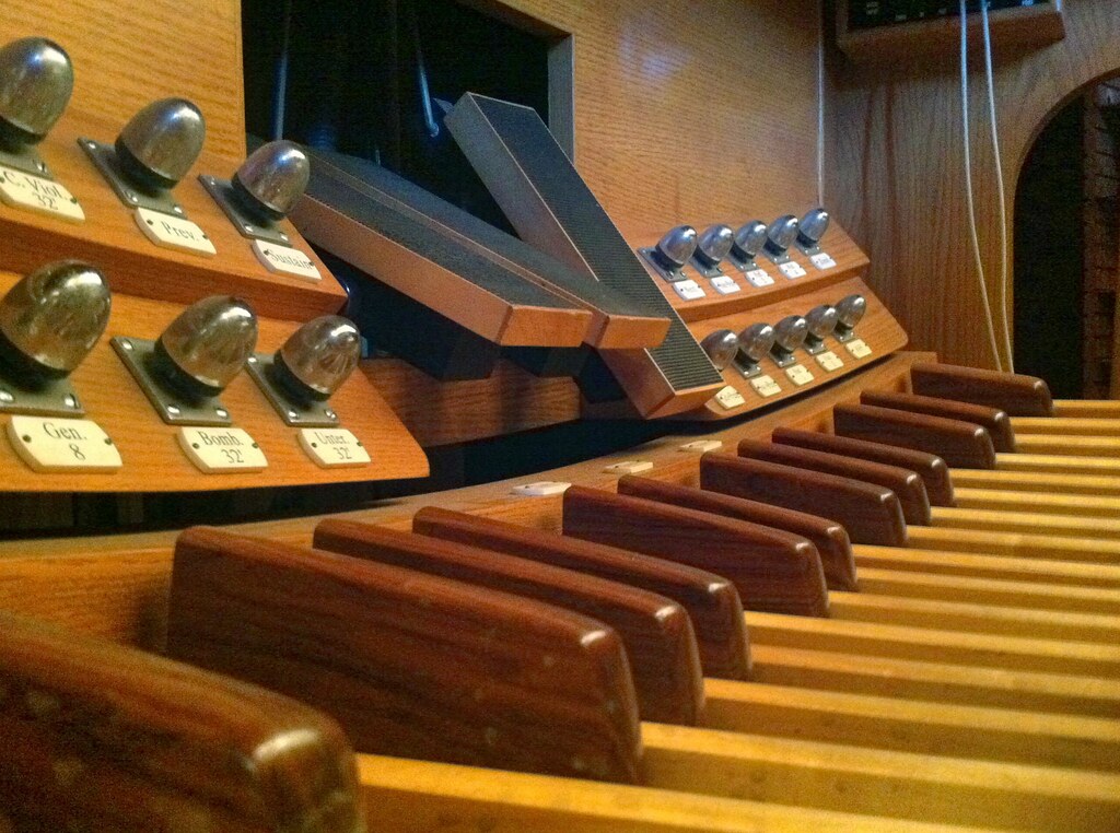 pipe organ pedals Carol Anne McGuire Flickr