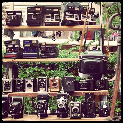 vintage cameras galore starts from 10 pounds! lynnder Flickr