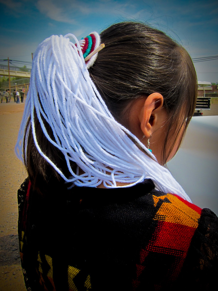 Navajo hair tie Valonia Hardy Flickr