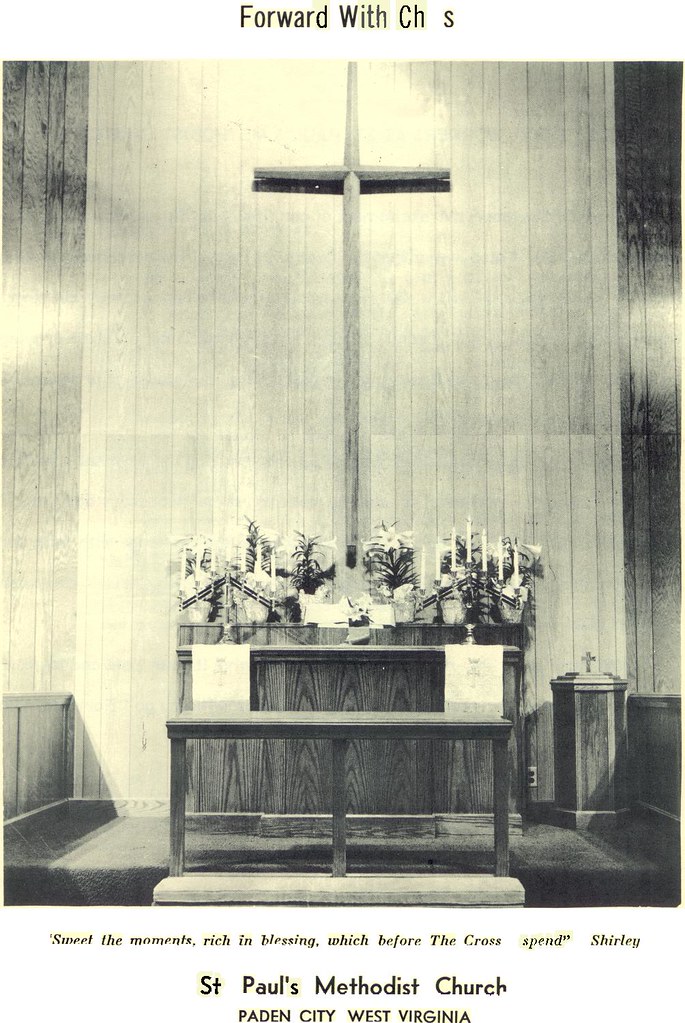 Altar St. Paul's United Methodist Church, Paden City, WV. Flickr