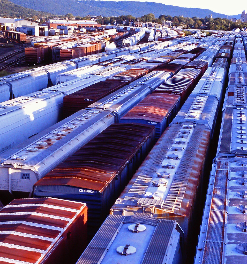 Sayre Pennsylvania The former Lehigh Valley yard at Sayre … Flickr