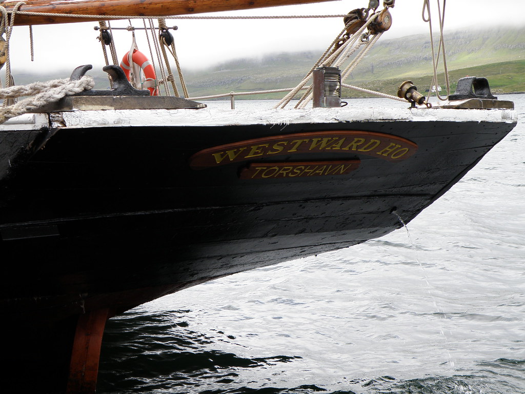 Faroe Regatta 2010, Westward Ho, a Faroese Smack, built in 1884 in Grimsby a photo on Flickriver