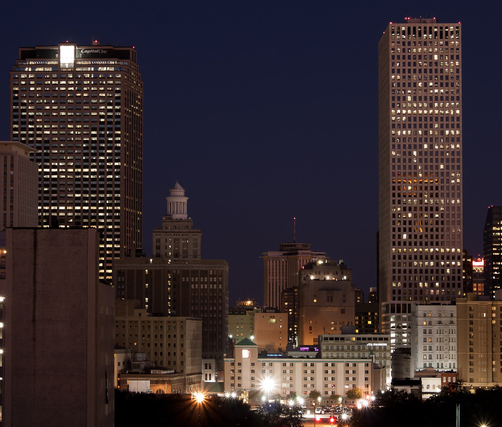 New Orleans CBD Poydras.ba Flickr