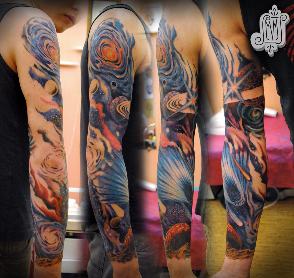 space sleeve tattoo a photo on Flickriver