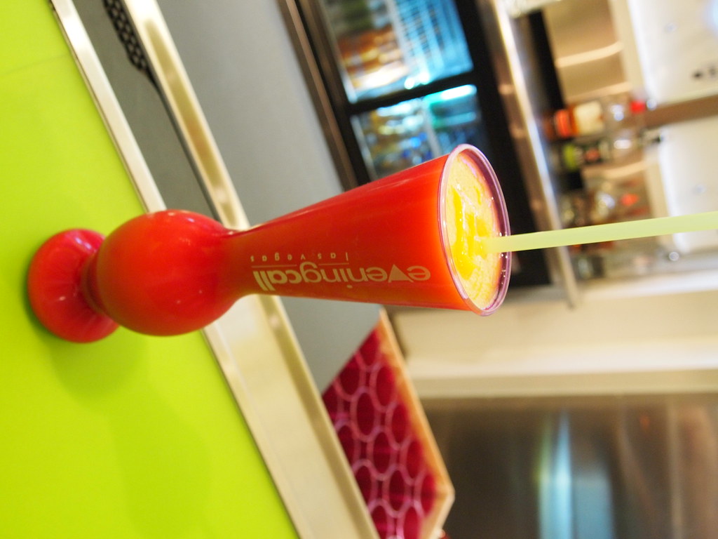 Daiquiri in an abnormal cup, Las Vegas Sara Hebert Flickr