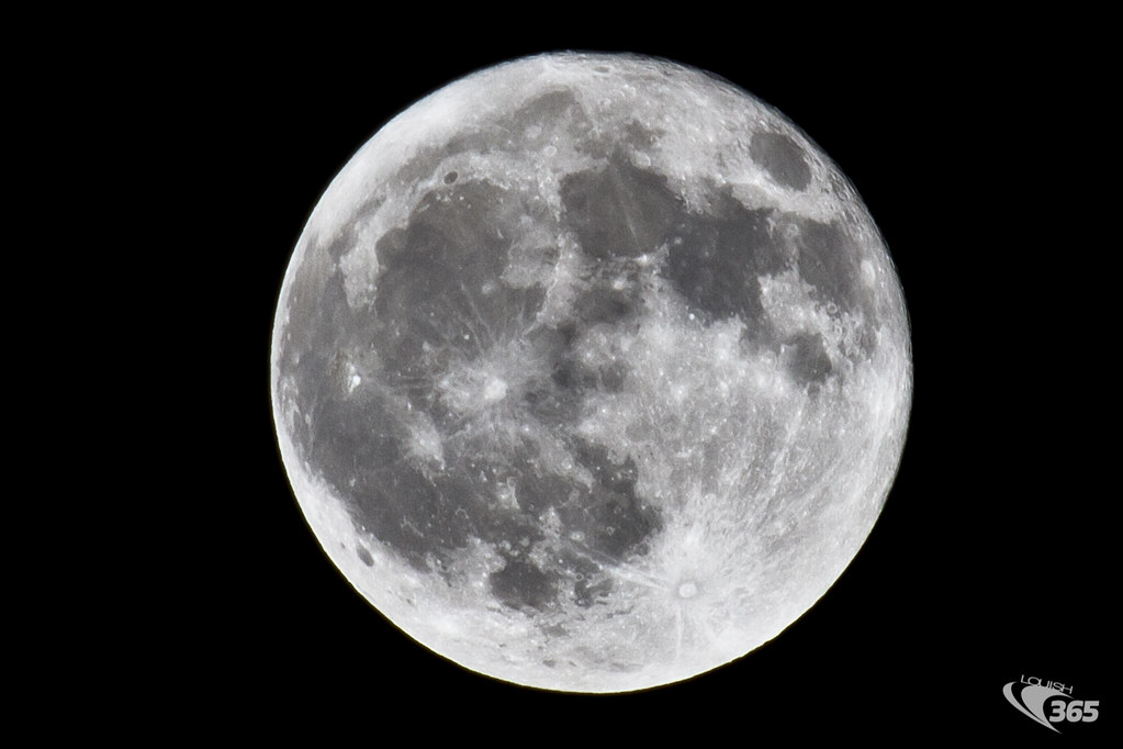 Moon 70200mm 2.8L II IS USM x2 400mm EOS 7D 20/365 Flickr