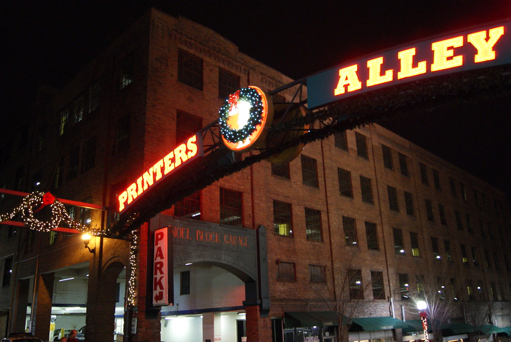Printer's Alley Denise Mattox Flickr