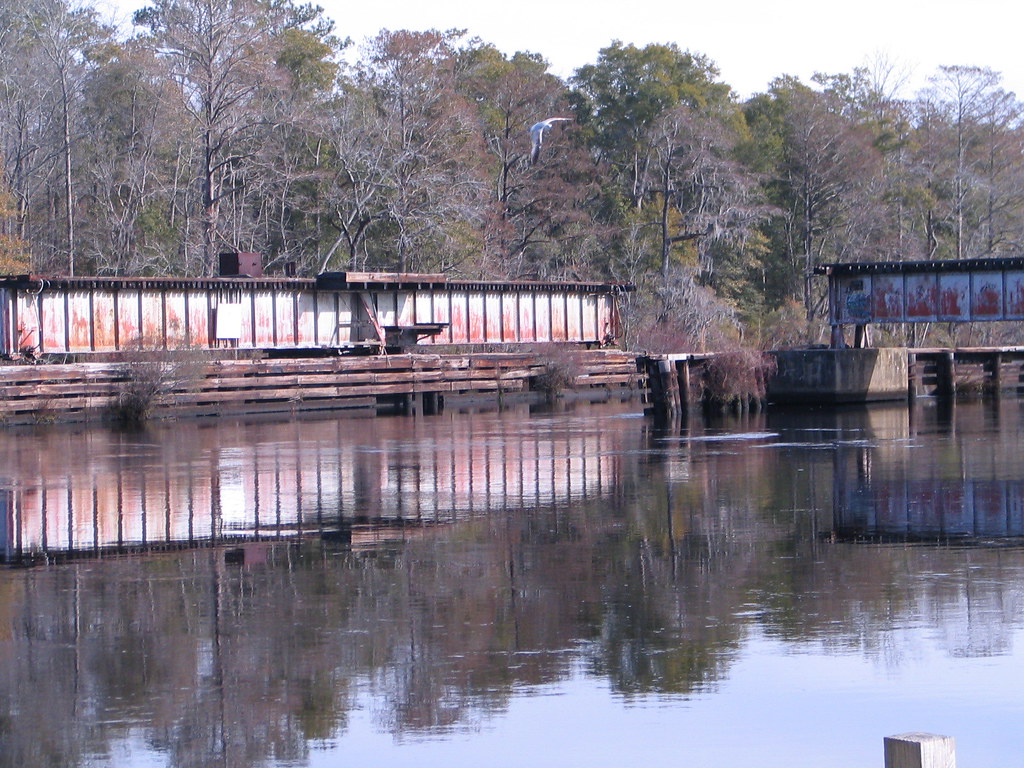 123010exACL swing bridge. Cape Fear river,Castle Hayne … Flickr