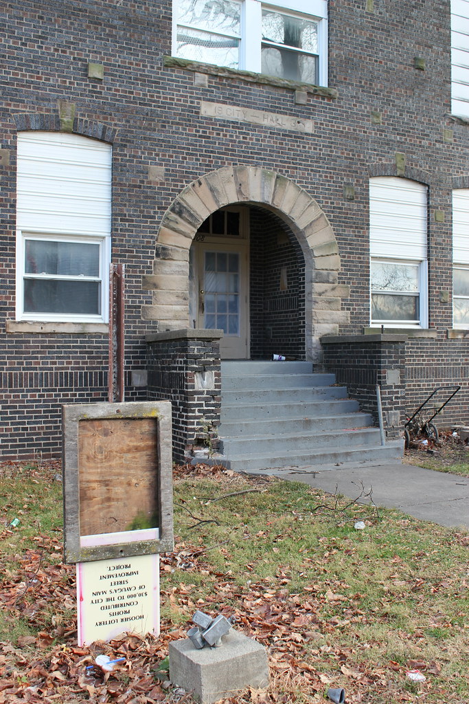 Cayuga Indiana Old Town Hall Raymond Cunningham Flickr