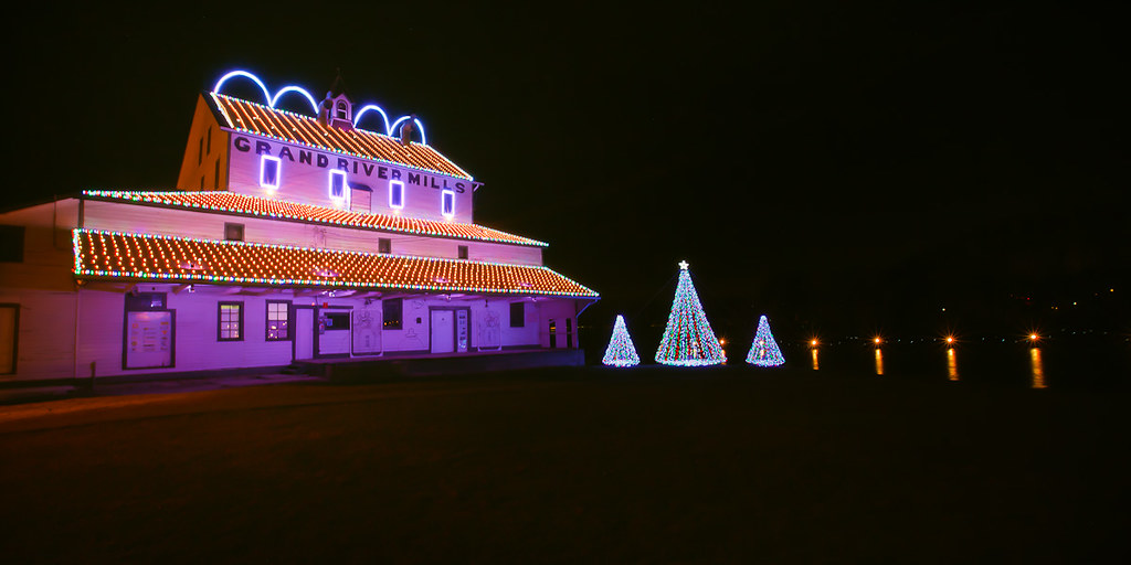 christmas in caledonia despite cold temperatures and a bit… Flickr