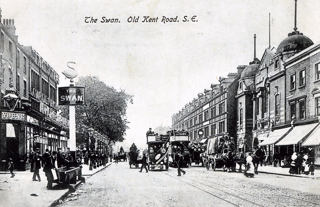 Old Kent Road, London Circa 1905 Taken from a postcard dat… Flickr
