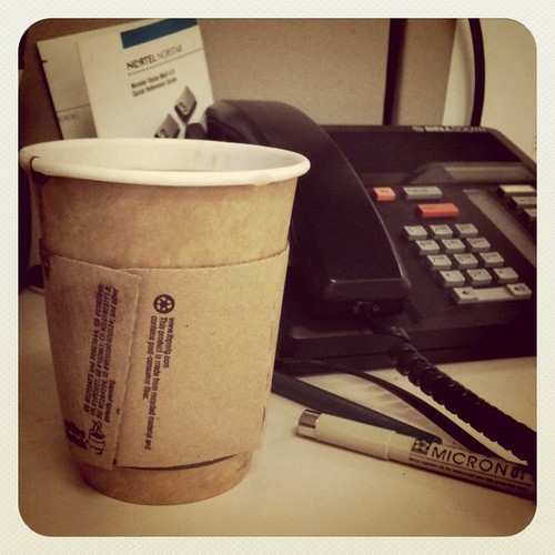 My coffee cup is more recyclable than matthurst's Flickr