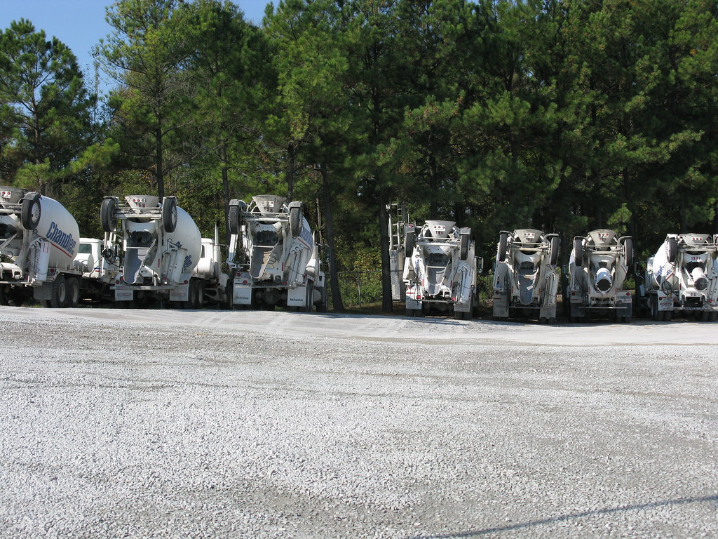 Chandler Concrete, Durham NC Lineup along the fence. Flickr
