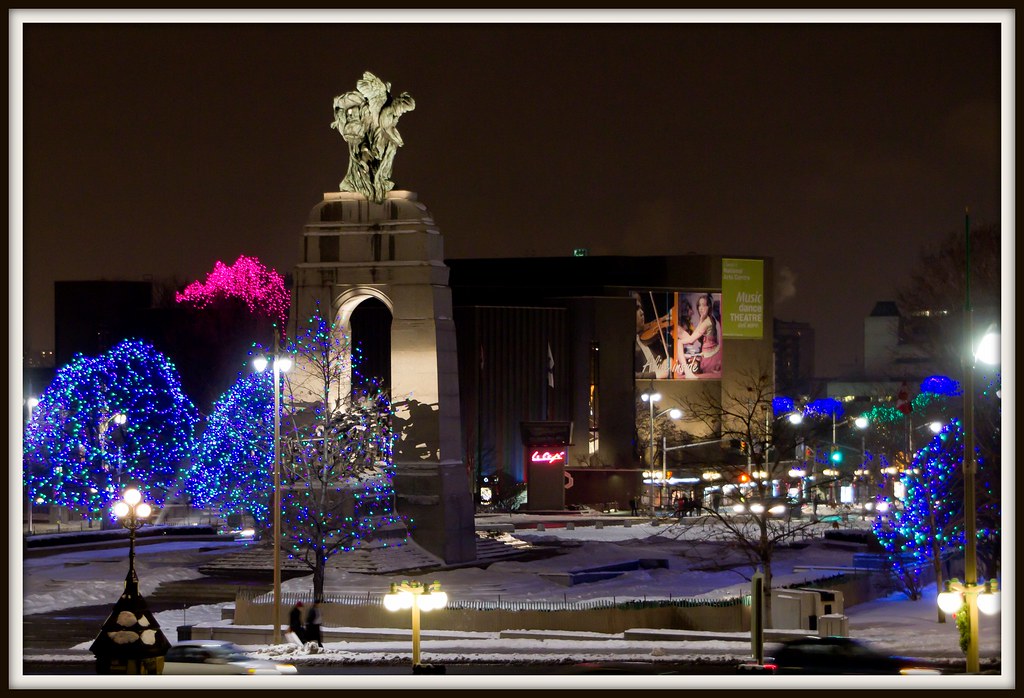 Christmas Lights at Downtown of Ottawa Ping Yan Flickr