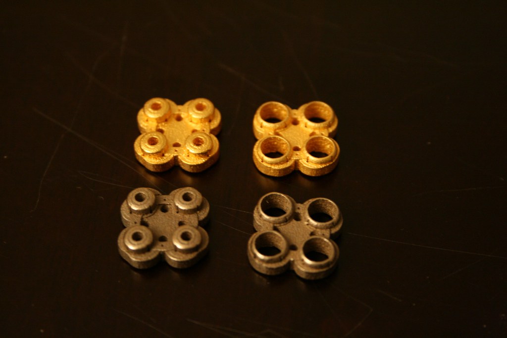 GoldPlated and Unplated, BronzeInfused Stainless Steel C… Flickr