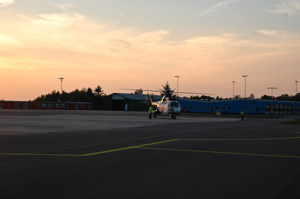 Bornholms Airport Nordstream Helicopter Peter Bromley Flickr