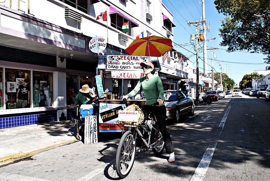 Checkingout the Town on twowheels Key West, Florida Yusaini