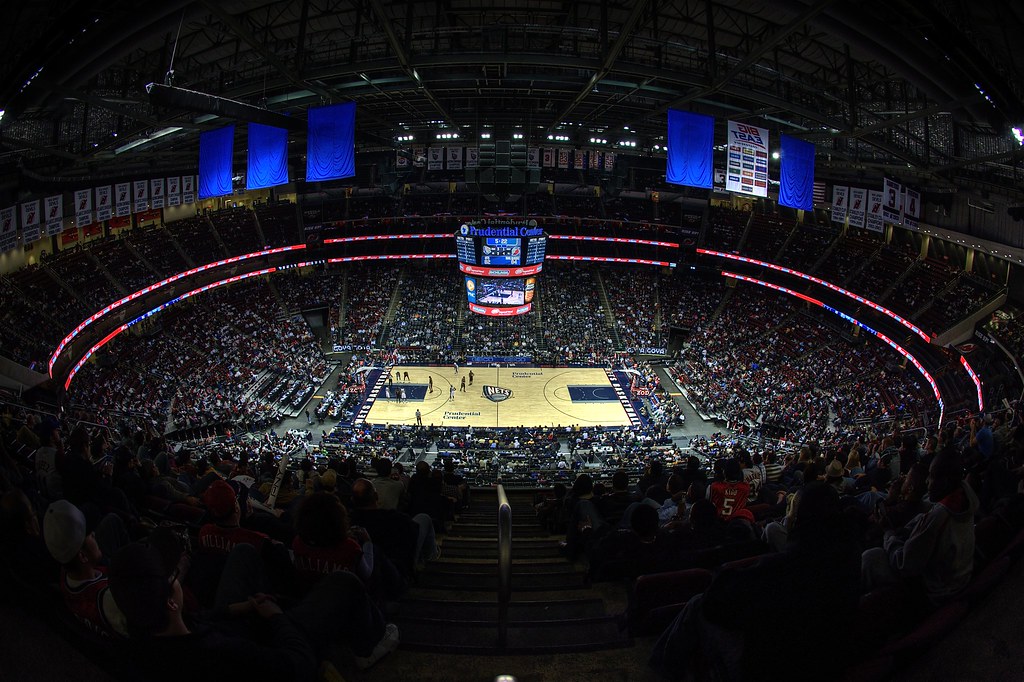 Nets Basketball Prudential Center, Newark, New Jersey Michael Flickr