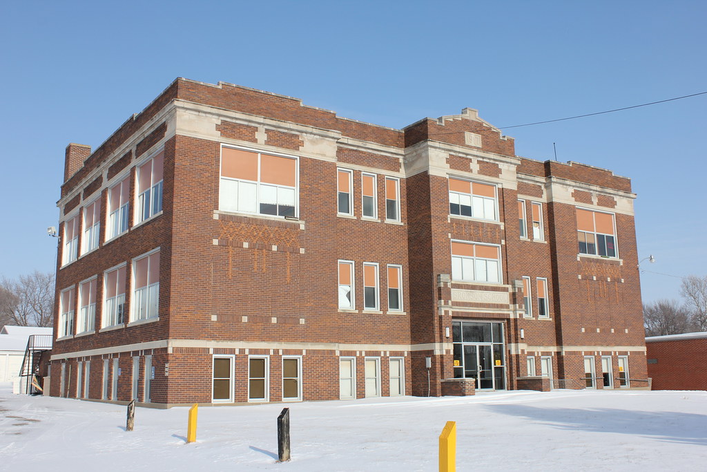 Bronson School Building Bronson, IA Tom McLaughlin Flickr